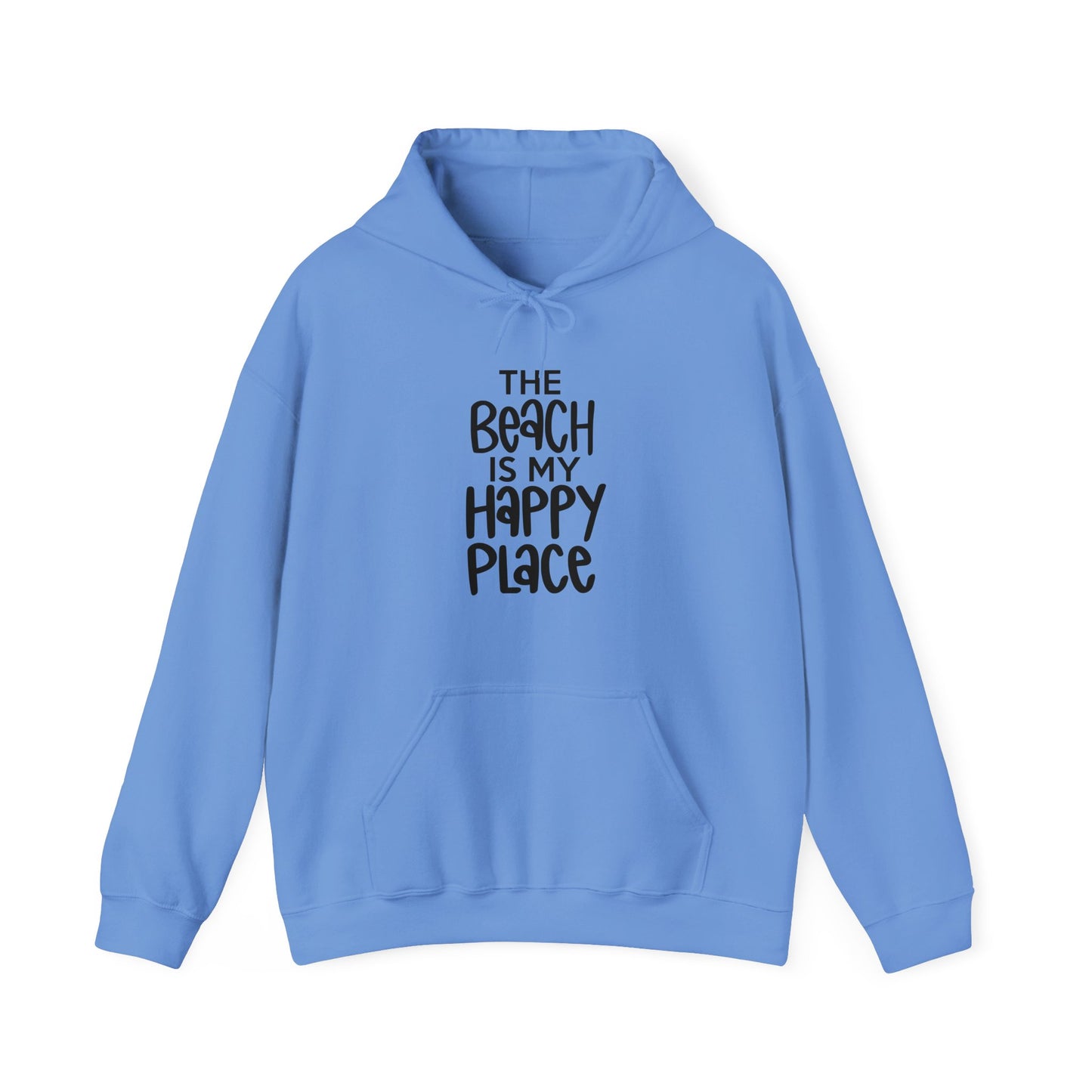 Unisex Heavy Blend Hooded Sweatshirt - The Beach is my Happy Place