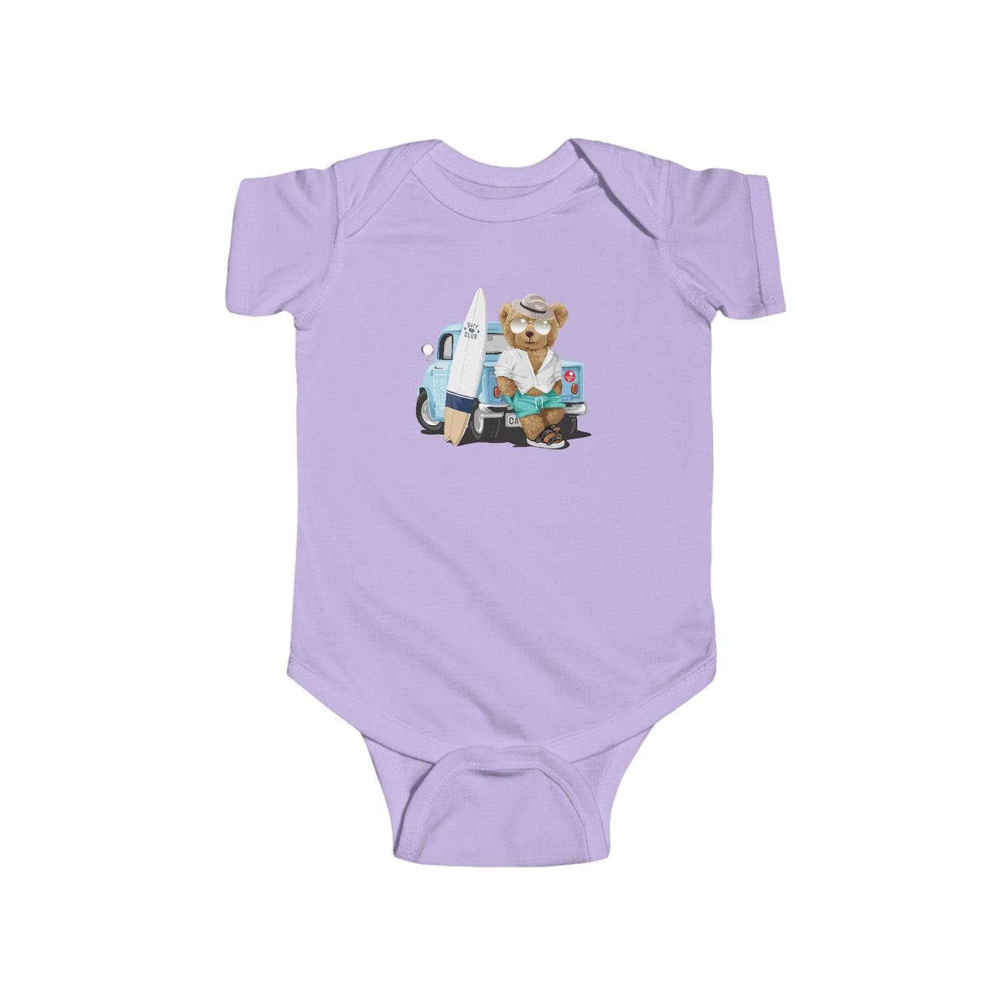 Surf Bear - Infant Fine Jersey Bodysuit