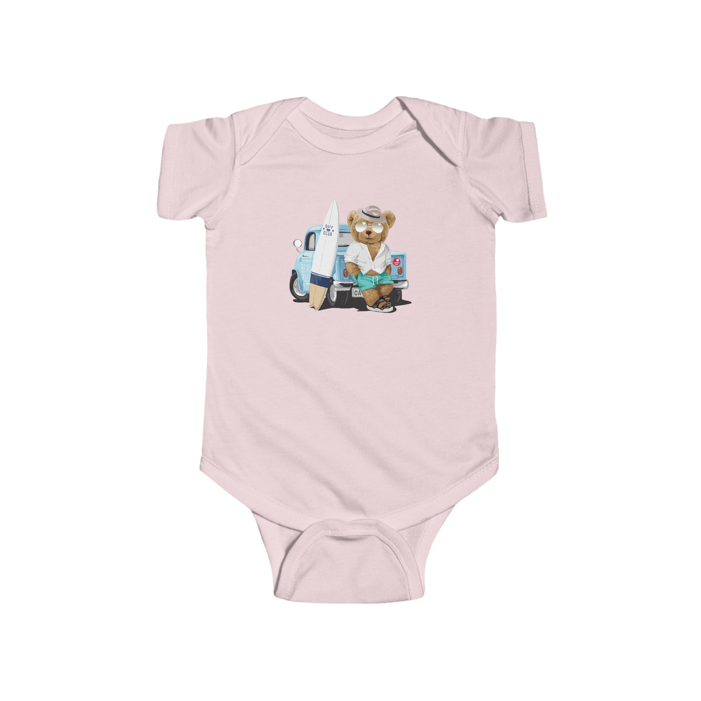 Surf Bear - Infant Fine Jersey Bodysuit