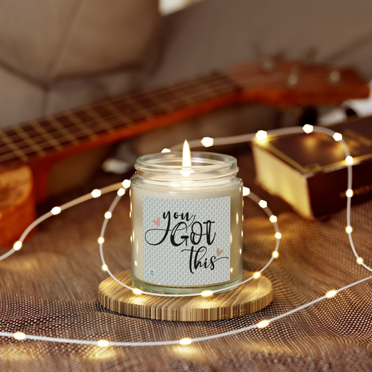 You Got This - Motivational Scented Candle - Coconut Apricot Wax (4oz, 9oz)