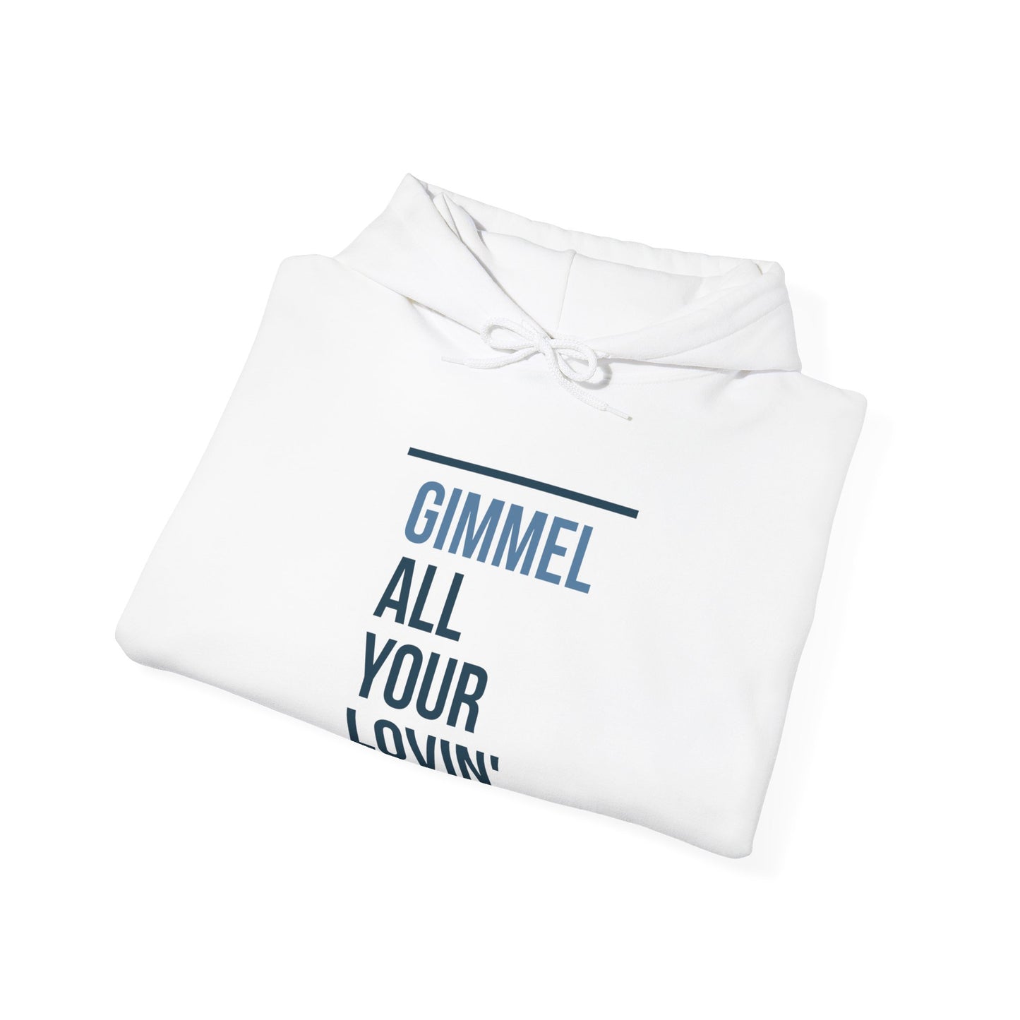 Hanukkah Saying - Gimmel All Your Lovin - Fun Hanukkah Sweatshirt - Celebrate Hanukkah - Unisex Heavy Blend™ Hooded Sweatshirt