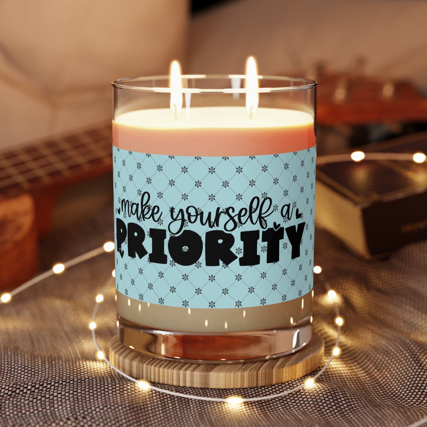 Make Yourself a Priority - Motivational - Scented Candle - 11oz