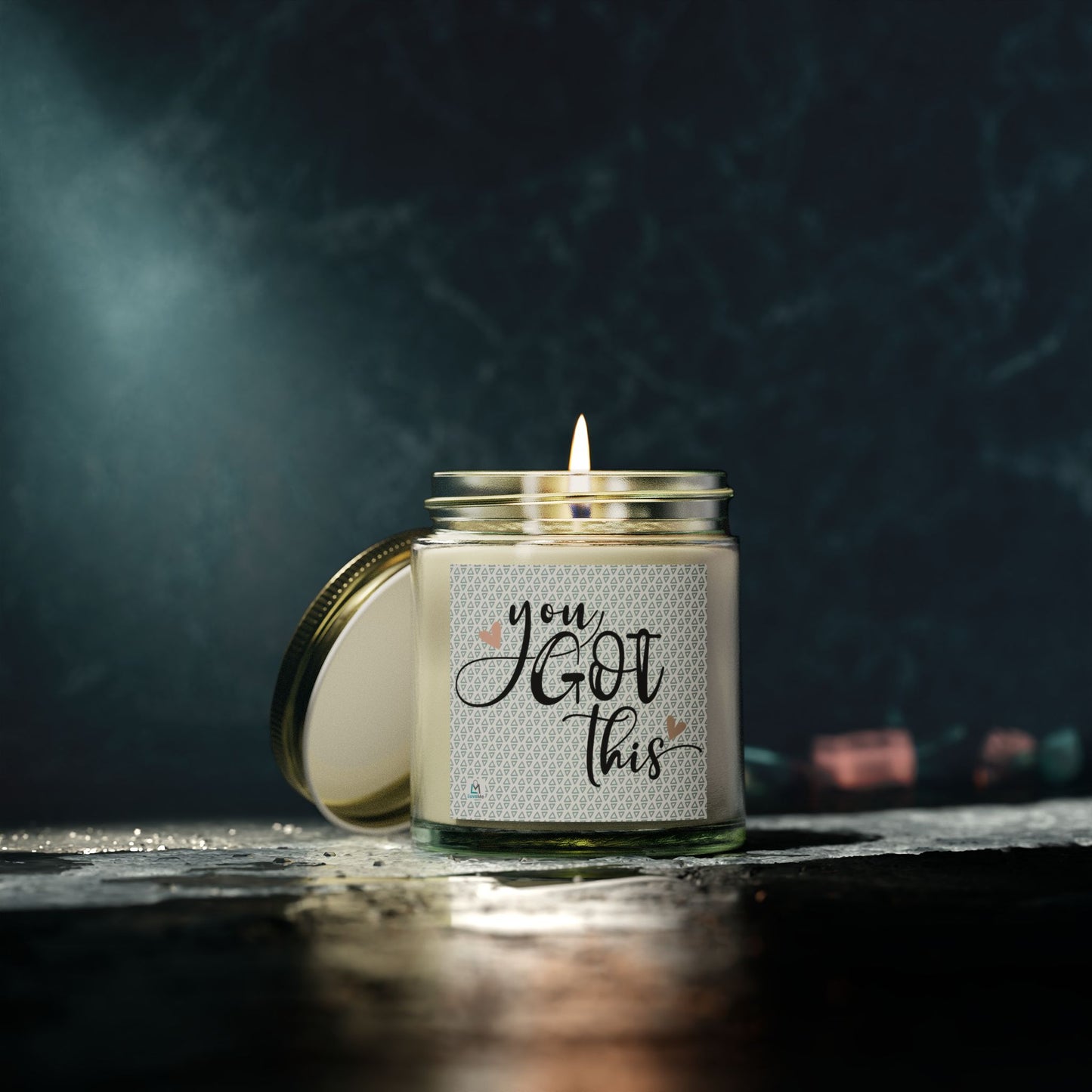 You Got This - Motivational Scented Candle - Coconut Apricot Wax (4oz, 9oz)