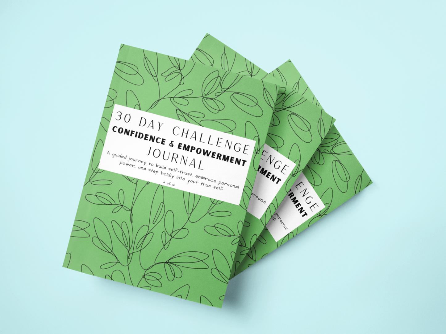 30 Days of Confidence & Empowerment - Single Journal + Digital Bundle