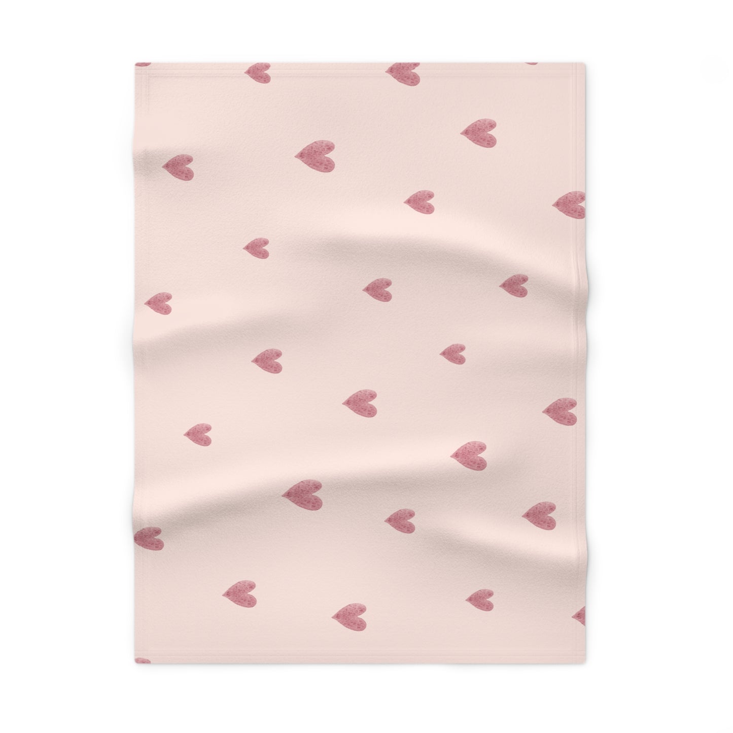 Pink Boho Rainbow Pattern 6 - Soft Fleece Baby Blanket