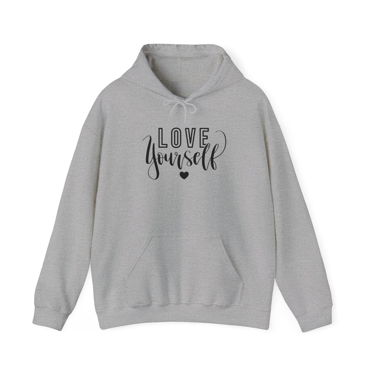 Unisex Heavy Blend Hooded Sweatshirt - Love Yourself