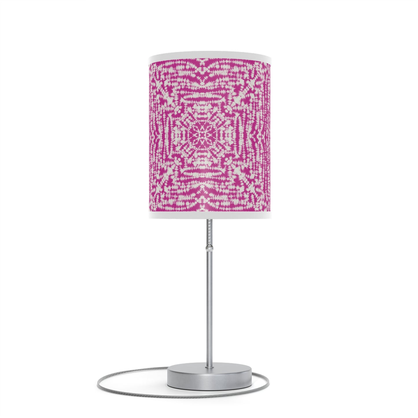 Batik - Pink - Abstract Rainbow - Lamp on a Stand, US|CA plug