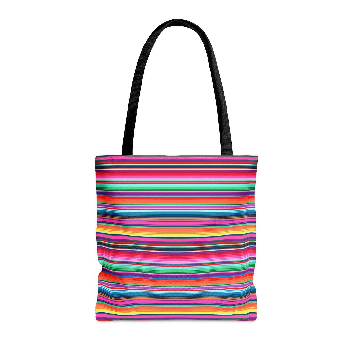 Multicolor Striped 7 - Practical, high-quality Tote Bag