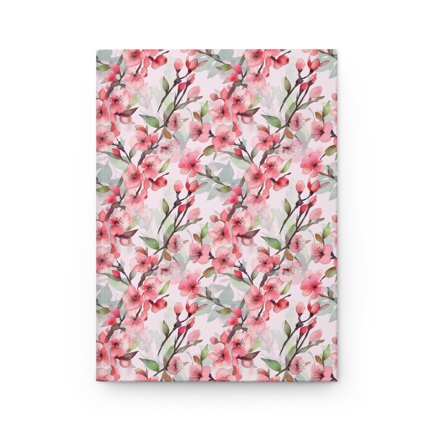Cherry Blossoms - Pink - Hardcover Journal Matte