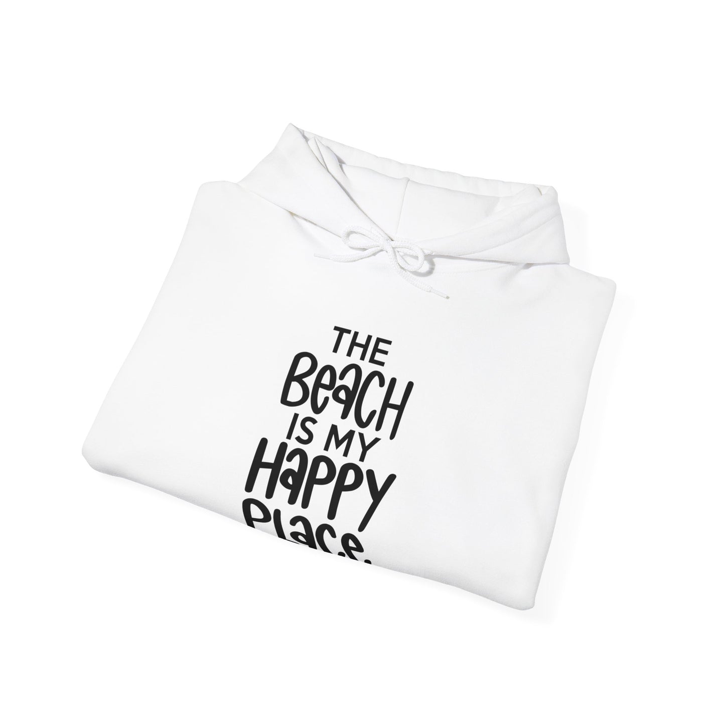 Unisex Heavy Blend Hooded Sweatshirt - The Beach is my Happy Place