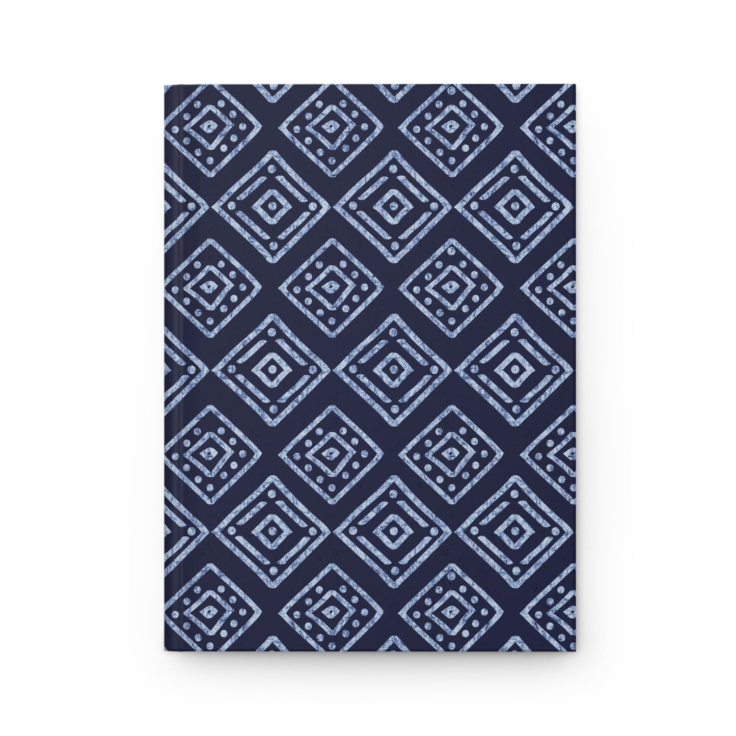 Indigo Batik - Hardcover Lined Journal Matte