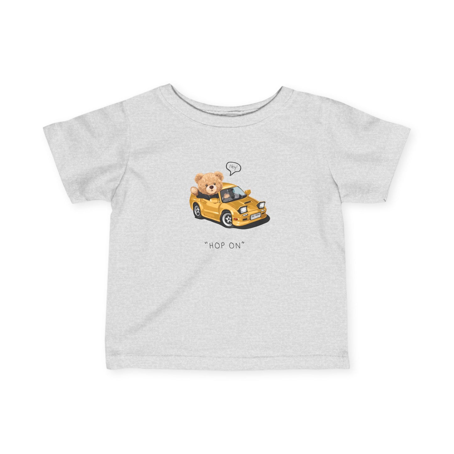 Sports Car Bear - Infant Fine Jersey Tee