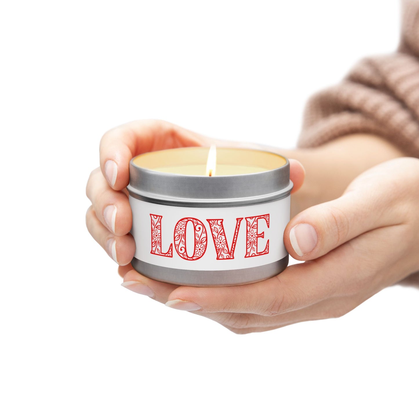 LOVE - Inspirational - Mindfulness & Self-Care - Scented Tin Candle