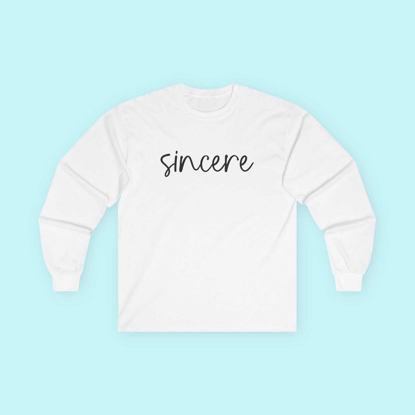 “Sincere” Authentic Expression T-Shirt - Real Words, Real You Tee