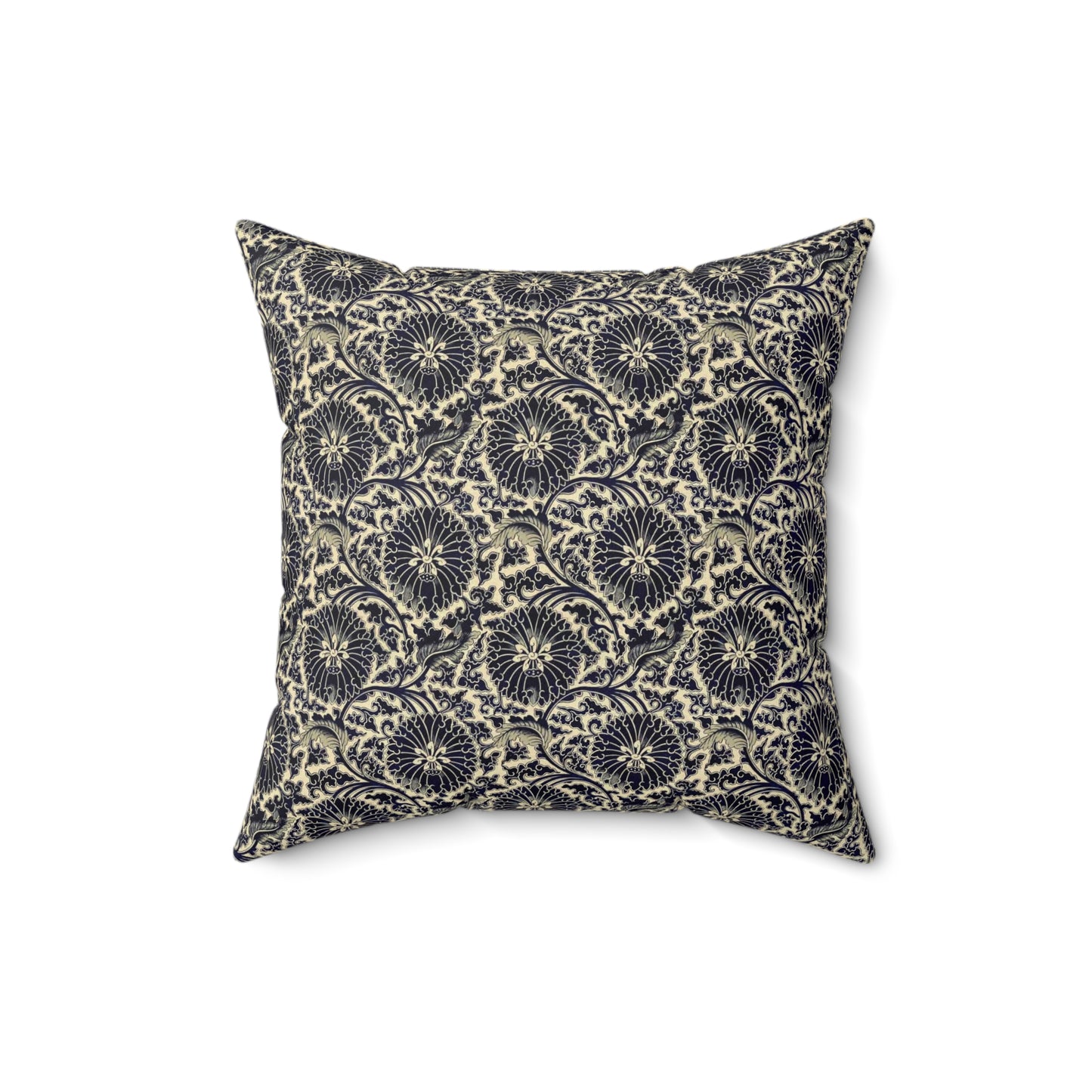 Boho Pattern 7 - Faux Suede Square Pillow