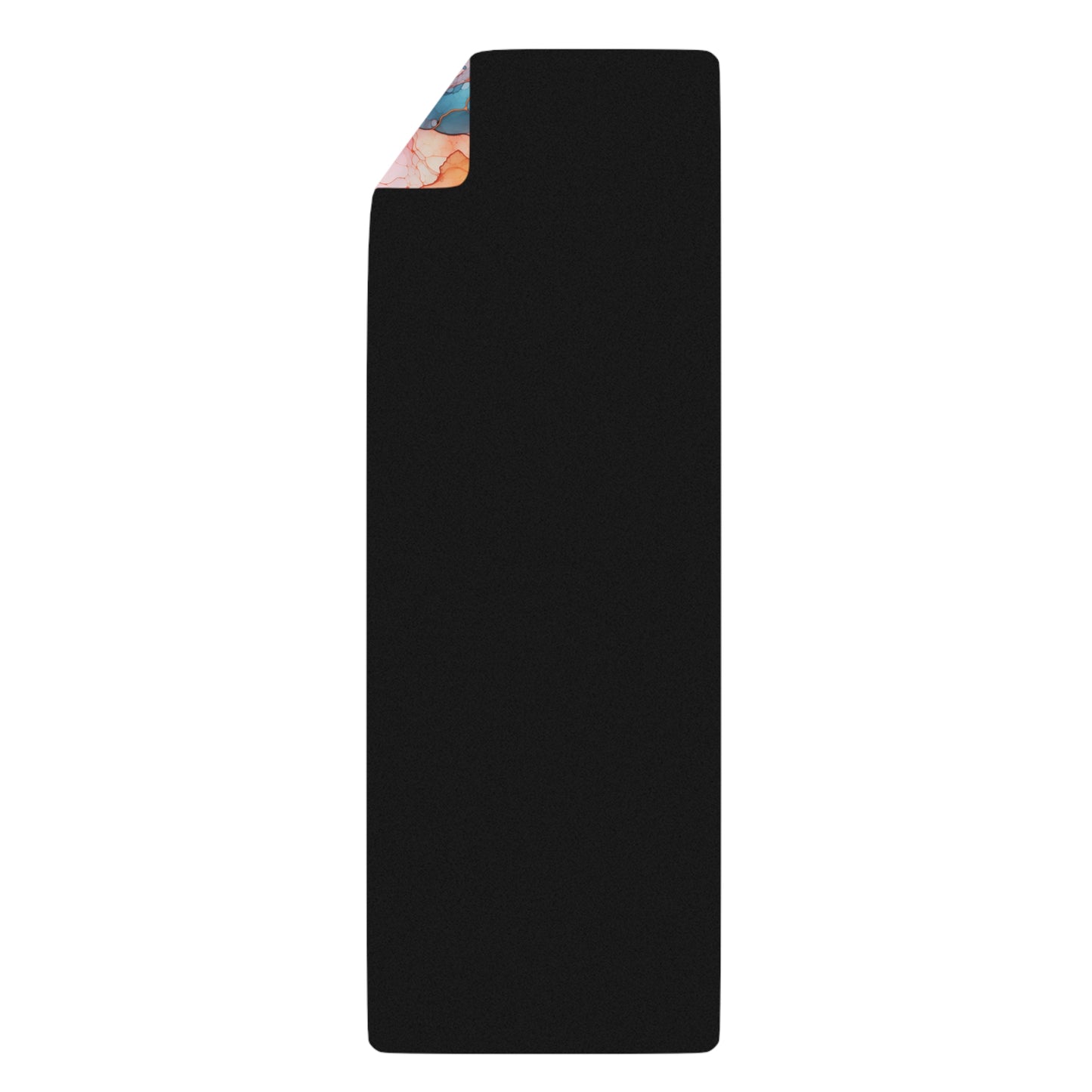 Beautiful Multi Watercolor 5 - Abstract Rainbow - Rubber Yoga Mat