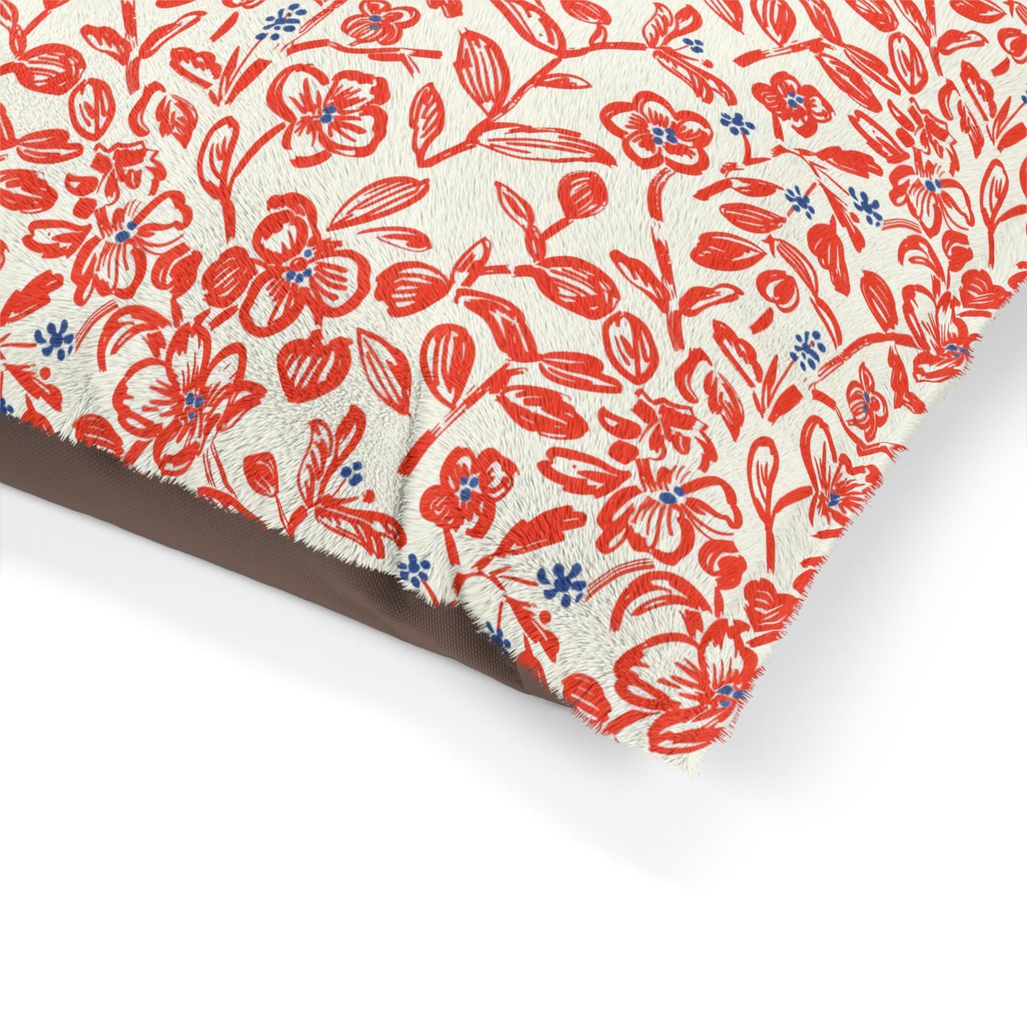Gorgeous Floral Pet Bed - Cozy Soft Pillow for Cats & Dogs