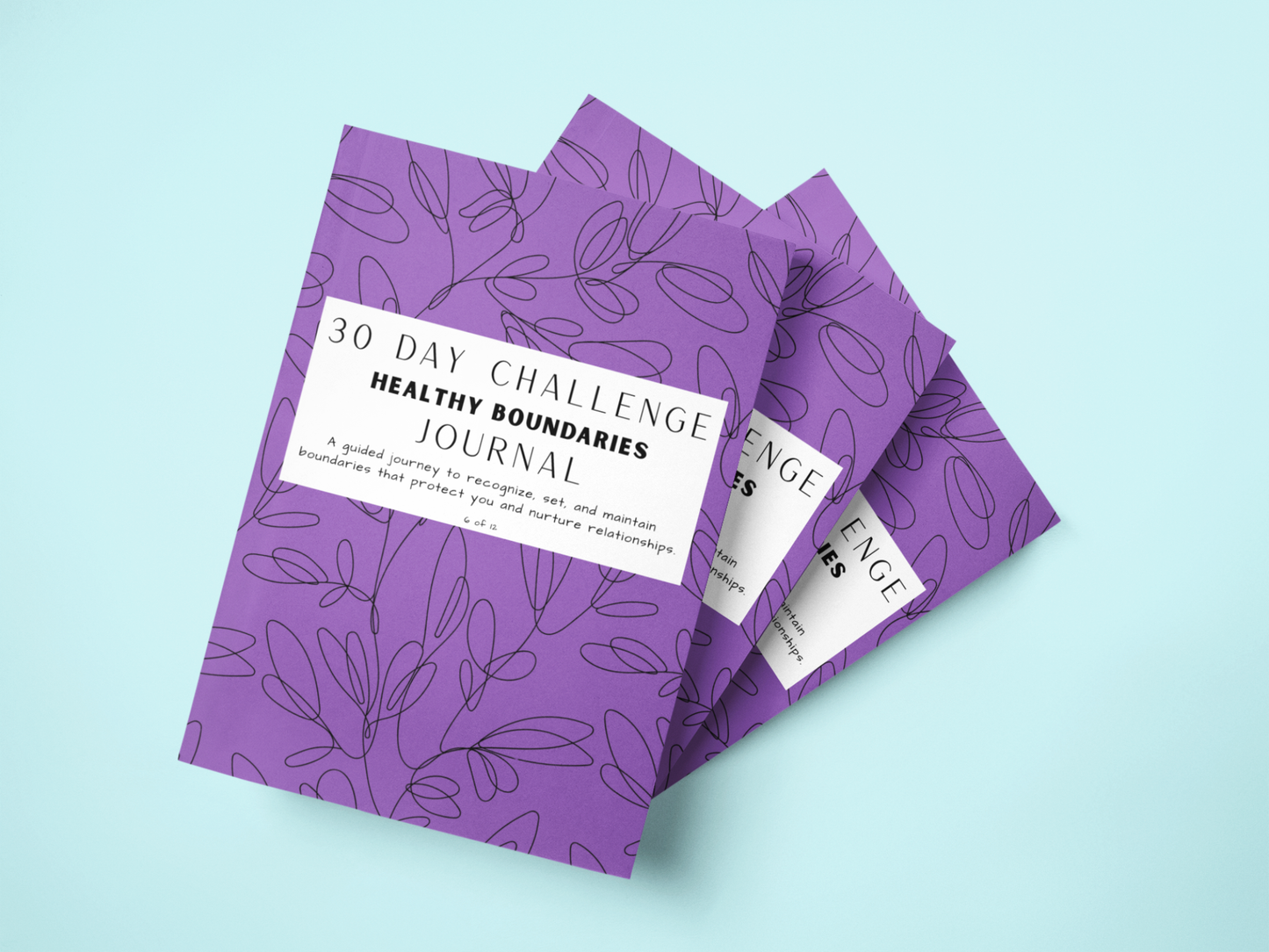 30 Days of Healthy Boundaries - Journal