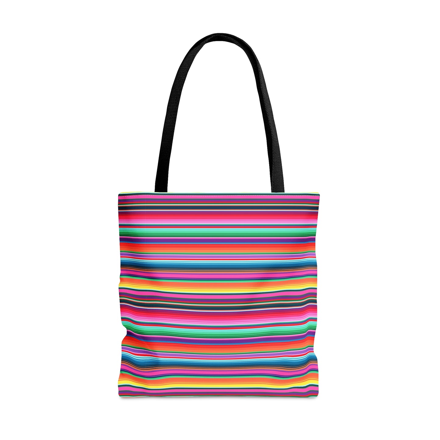 Multicolor Striped 7 - Practical, high-quality Tote Bag