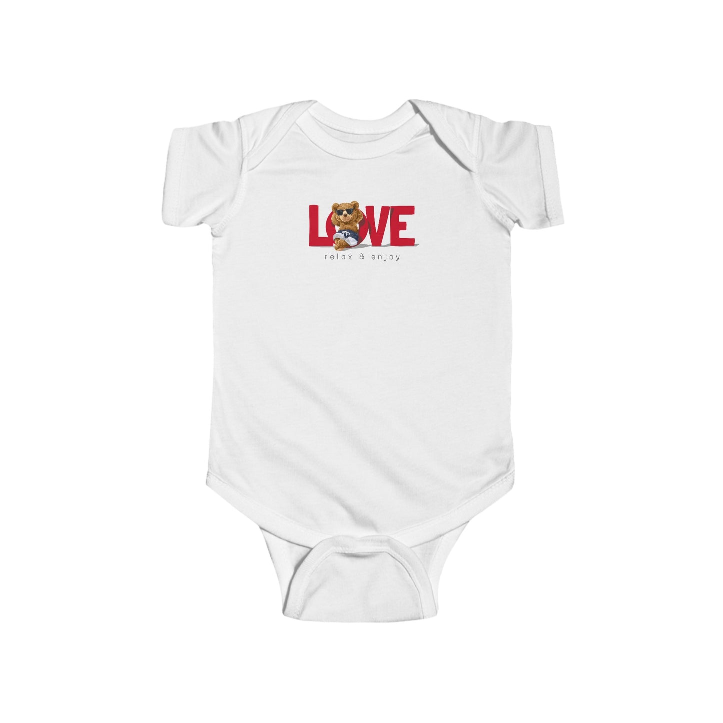 Love Bear - Infant Fine Jersey Bodysuit