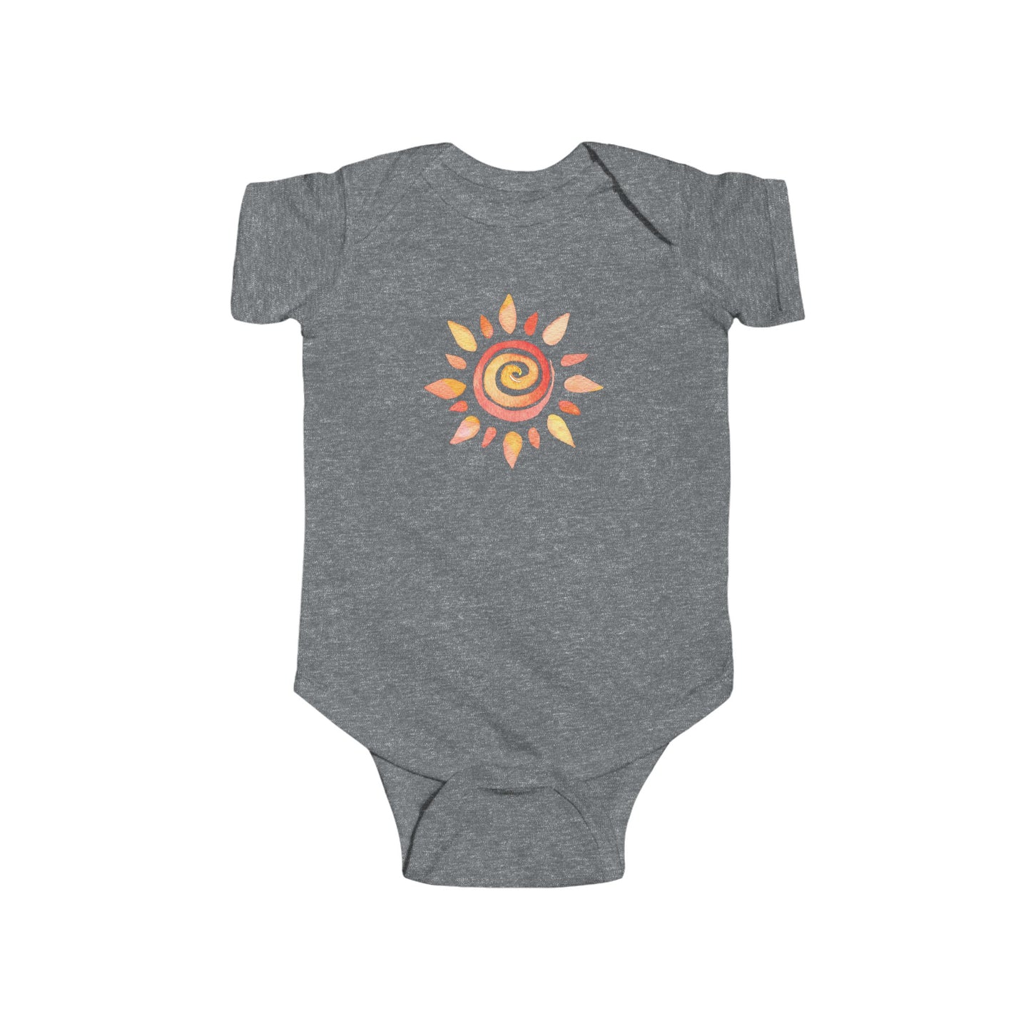 Watercolor Sun - Infant Fine Jersey Bodysuit