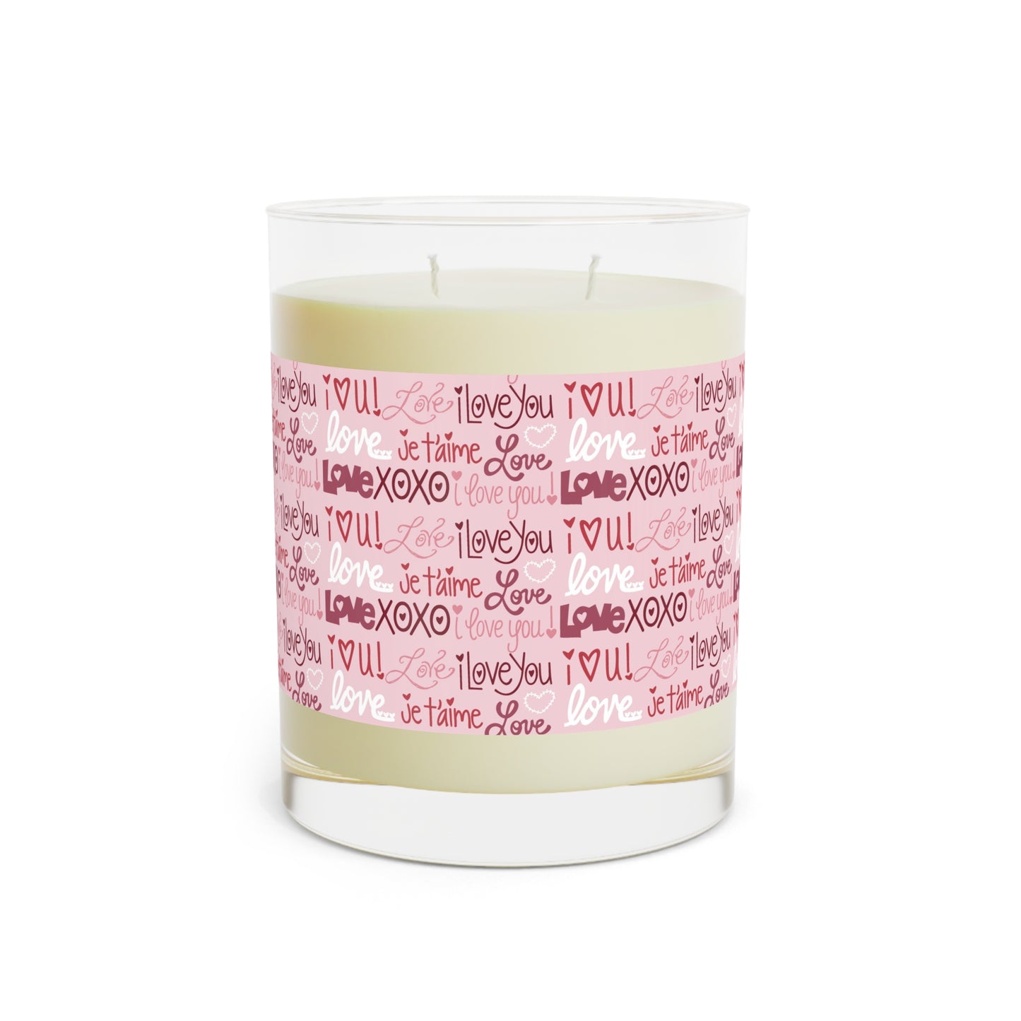 LOVE - I Love You - XOXO - Scented Candle - 11oz