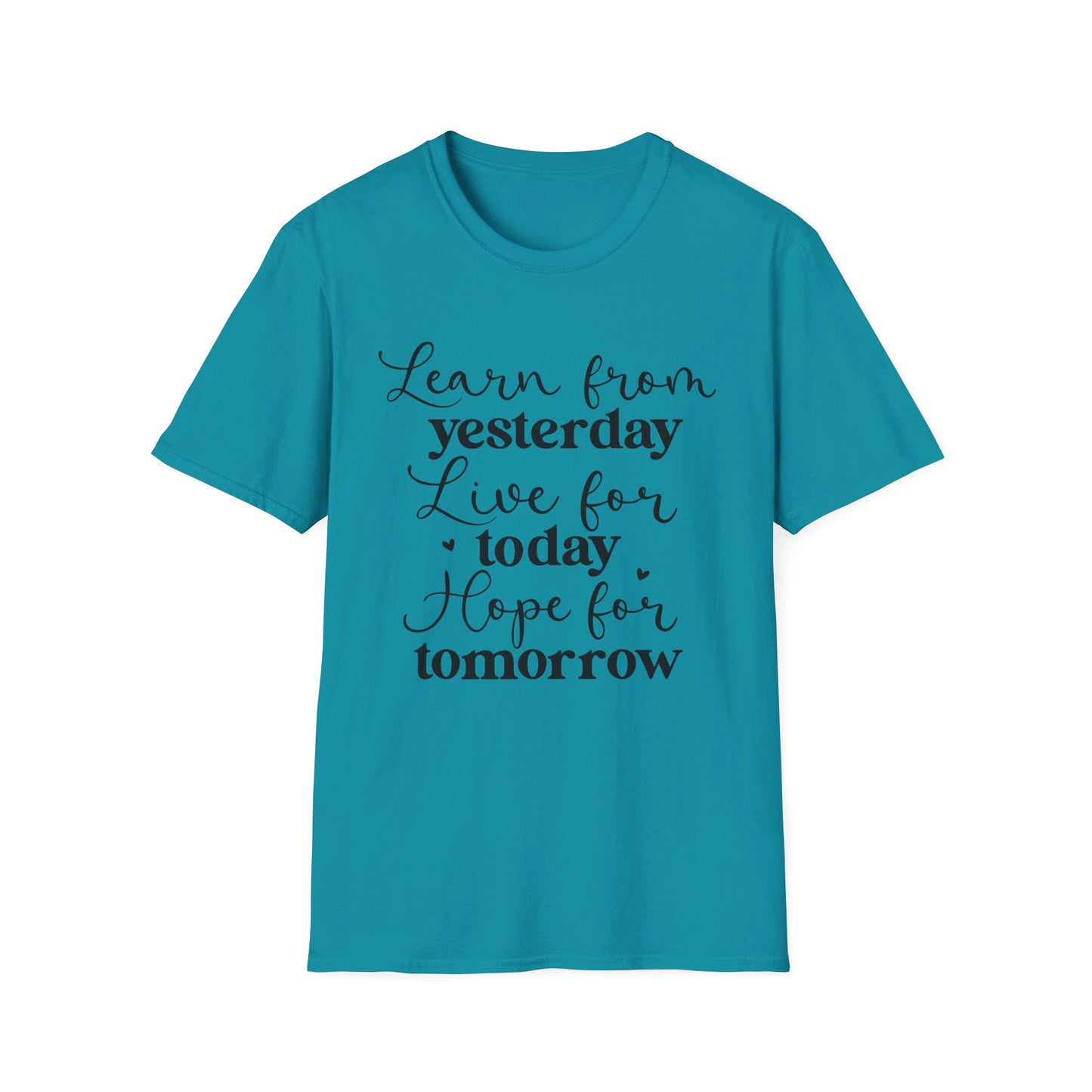 Learn, Live, Hope - Unisex Softstyle T-Shirt
