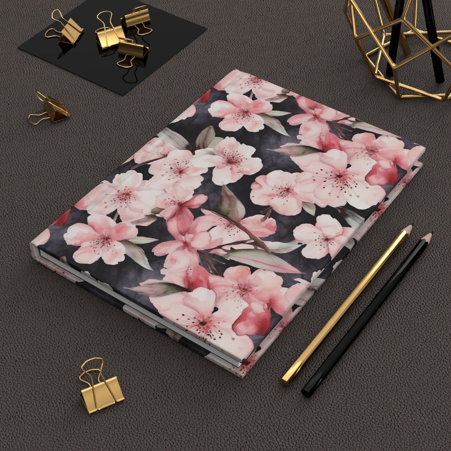 Cherry Blossoms - Hardcover Lined Journal Matte