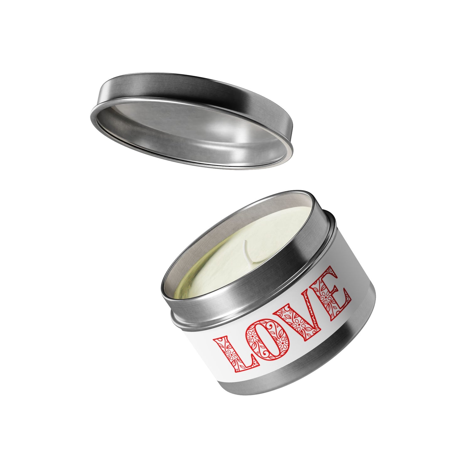 LOVE - Inspirational - Mindfulness & Self-Care - Scented Tin Candle