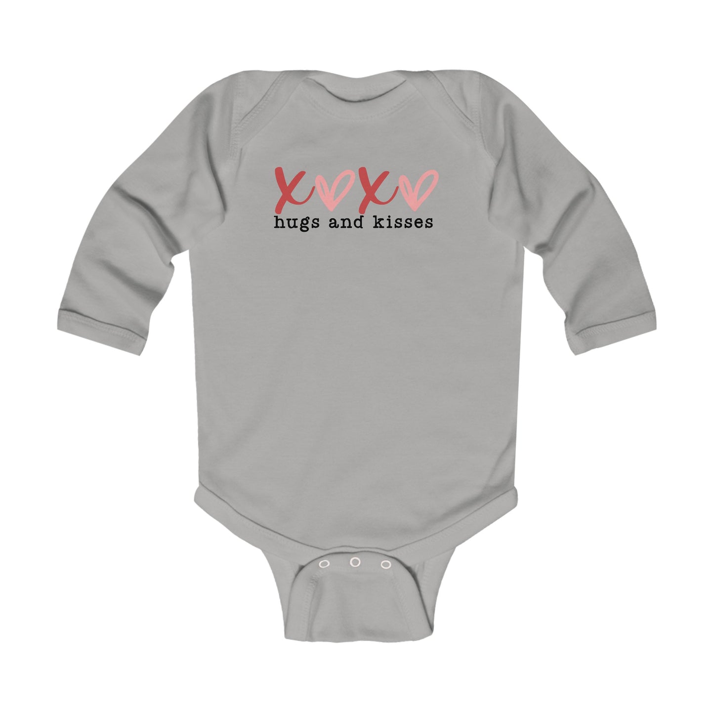 XOXO - Hugs and Kisses - Infant Long Sleeve Bodysuit