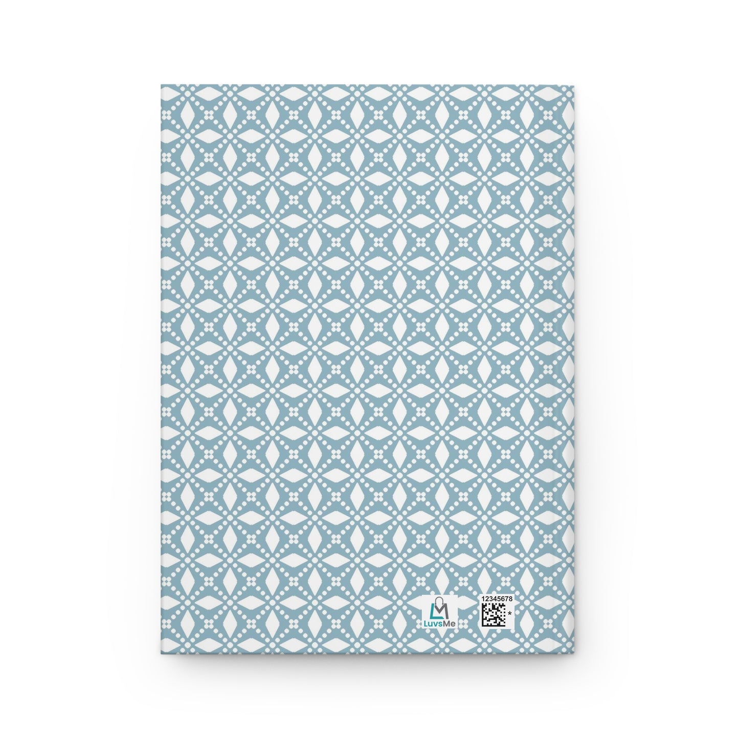 be the good - Self Love - Inspirational Quote - Baby Blue 13 - Hardcover Journal Matte