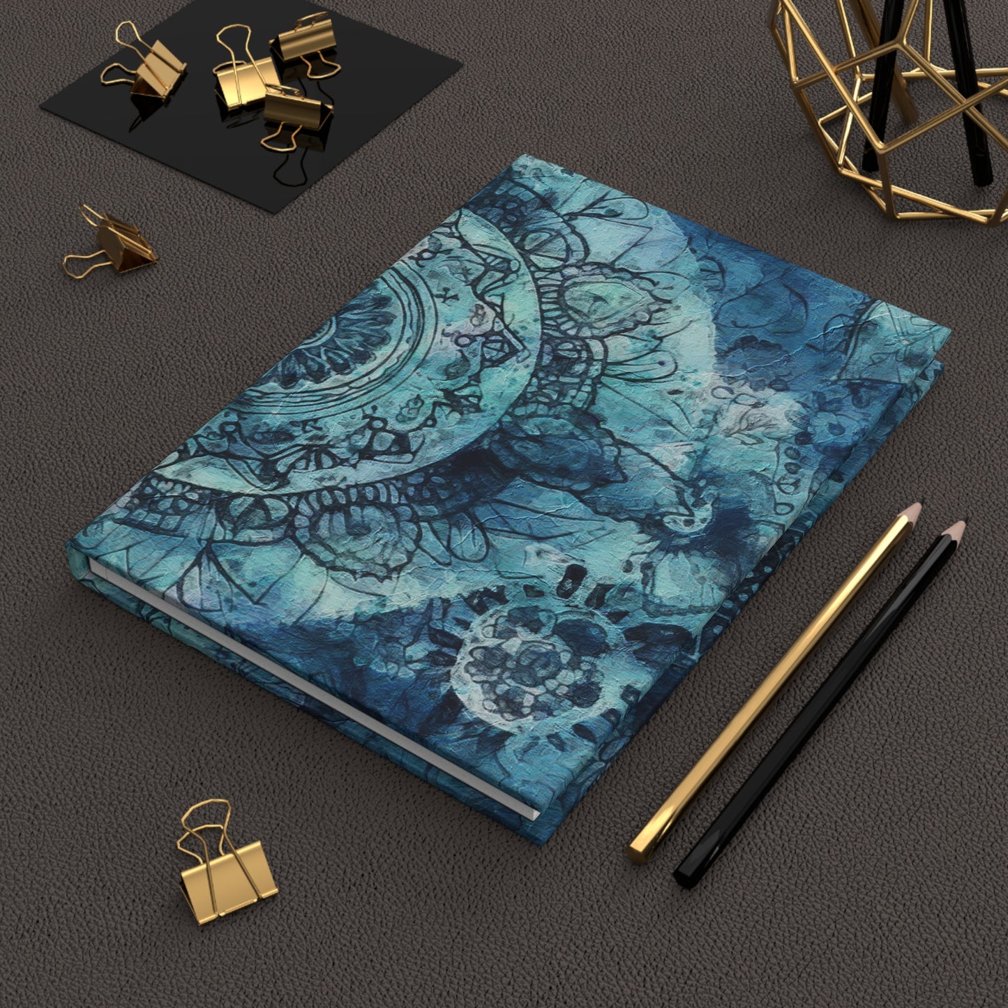 Boho Batik - Hardcover Lined Journal Matte