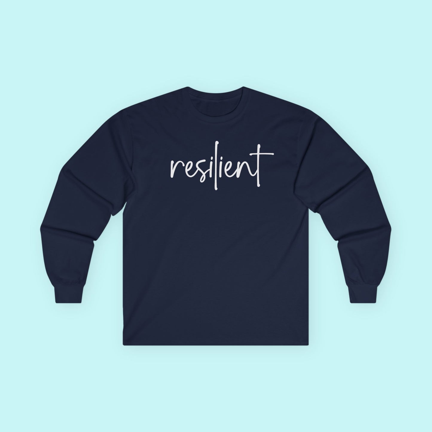 “Resilient” Empowerment Tee - Strength & Mental Health Awareness Shirt