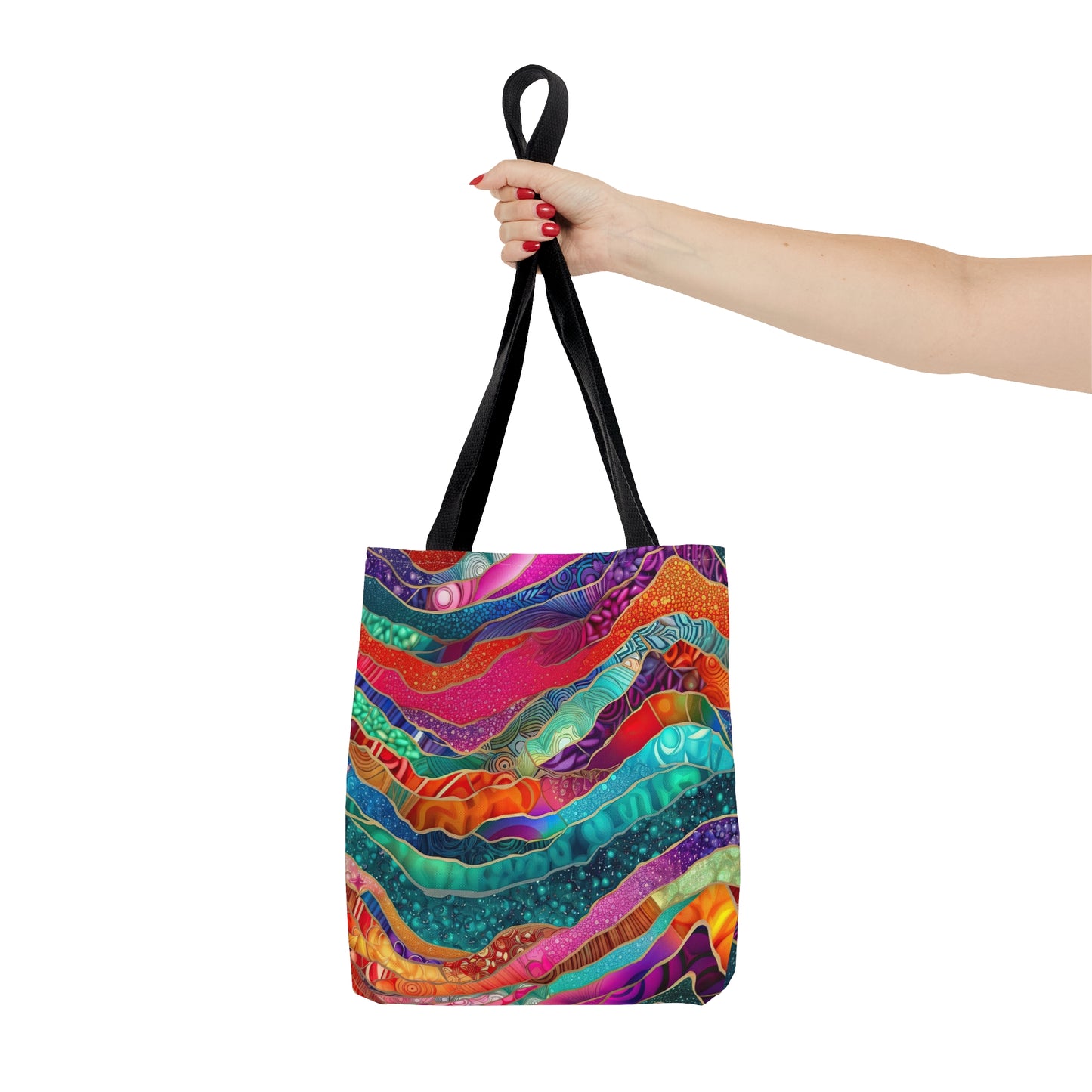 Bright Agate Abstract - Practical. high-quality Tote Bag