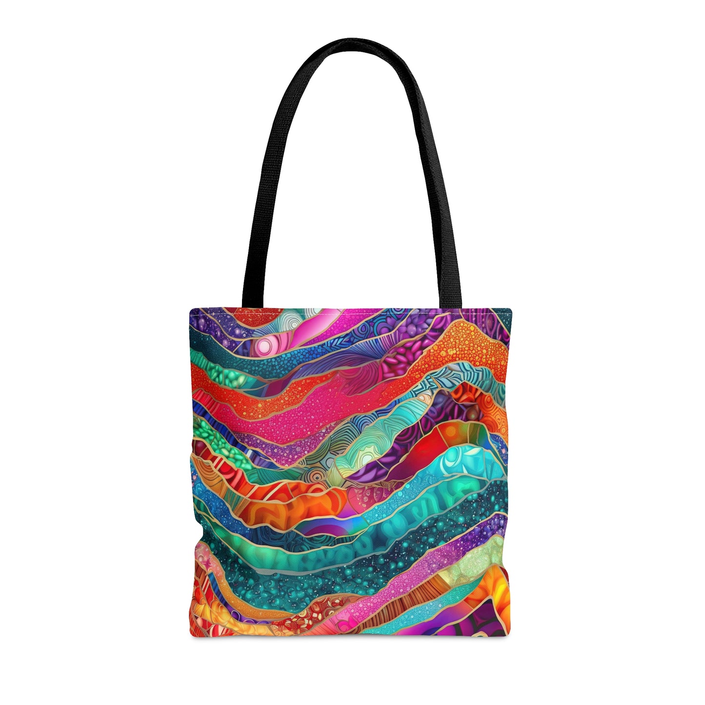 Bright Agate Abstract - Practical. high-quality Tote Bag
