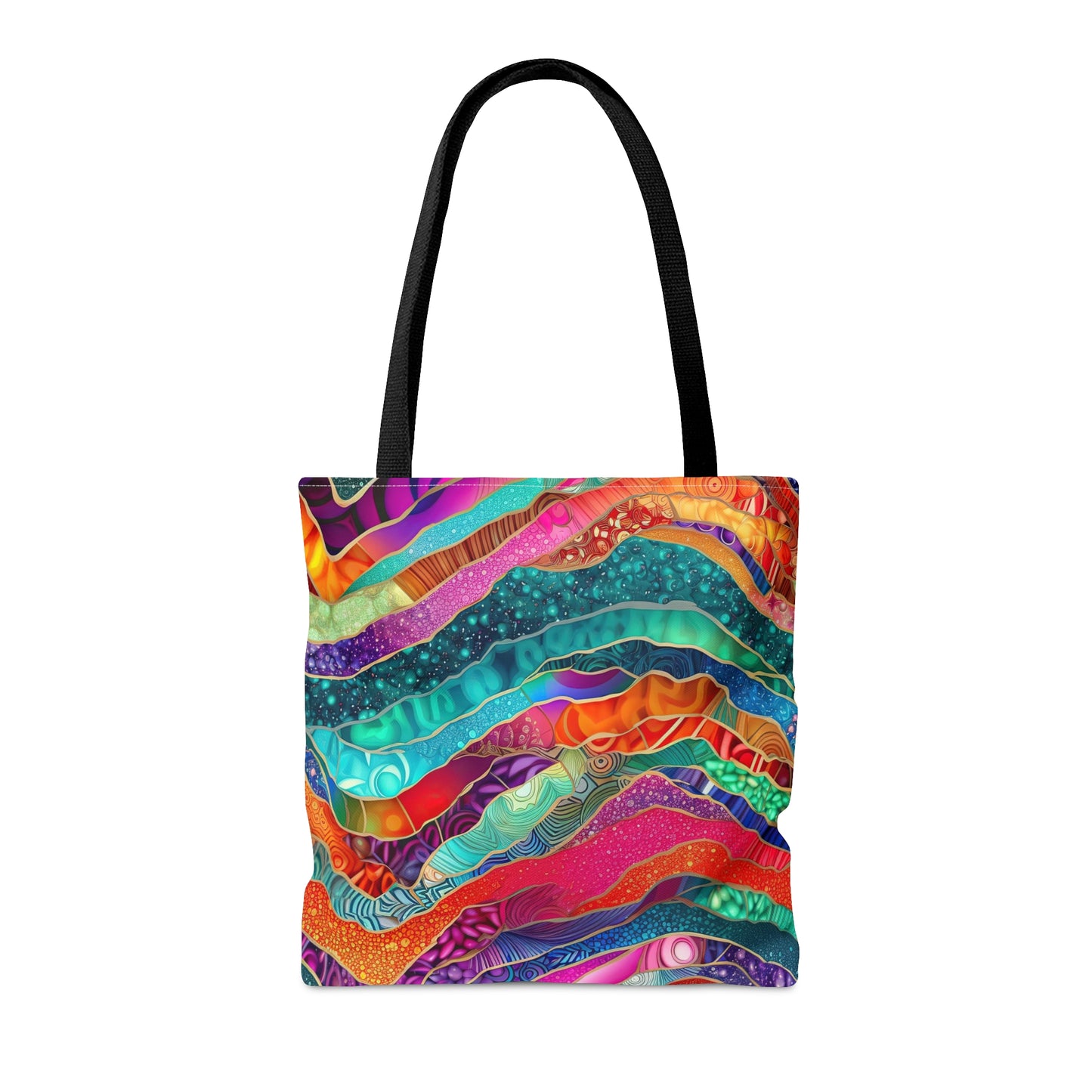 Bright Agate Abstract - Practical. high-quality Tote Bag