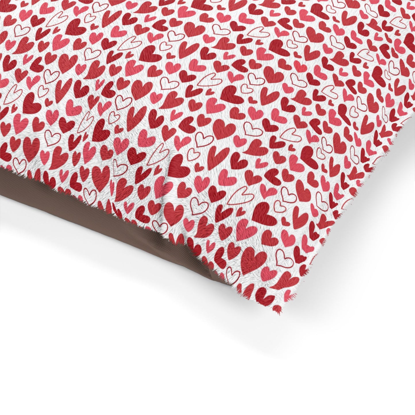 Cozy Heart Print Pet Bed - Perfect for Dogs / Cats You Love