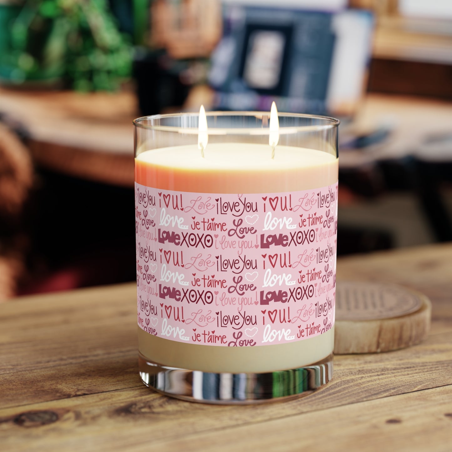 LOVE - I Love You - XOXO - Scented Candle - 11oz
