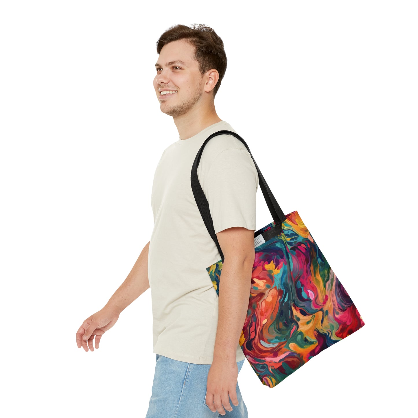 Acrylic Abstract - Practical. high-quality Tote Bag
