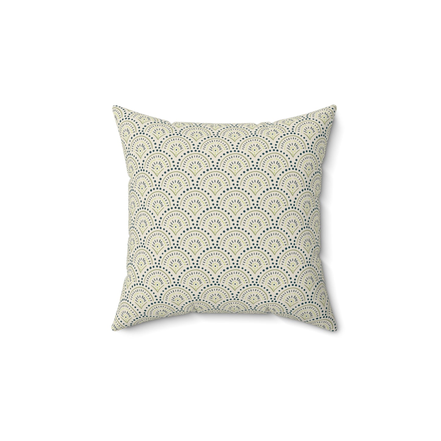 Boho Vibes Pattern 7.12- Faux Suede Square Pillow