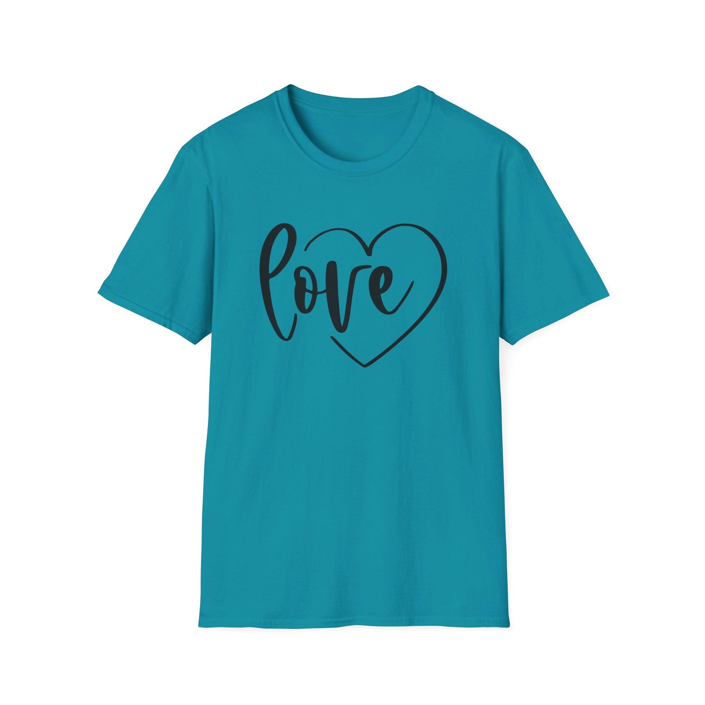 Love Heart - Unisex Softstyle T-Shirt