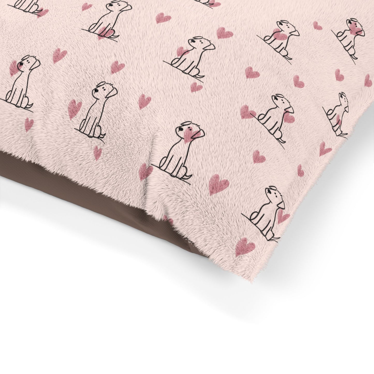 Stylish LOVE Pet Bed for Dogs - Cozy Comfort for Your Furry Friend