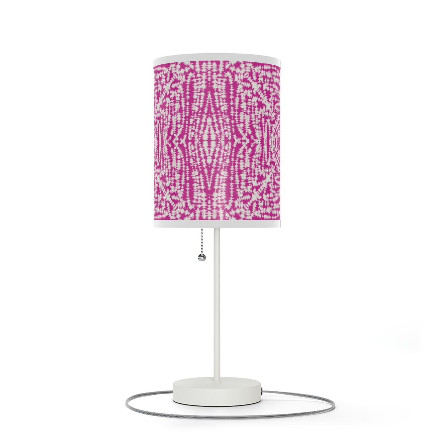 Batik - Pink - Abstract Rainbow - Lamp on a Stand, US|CA plug