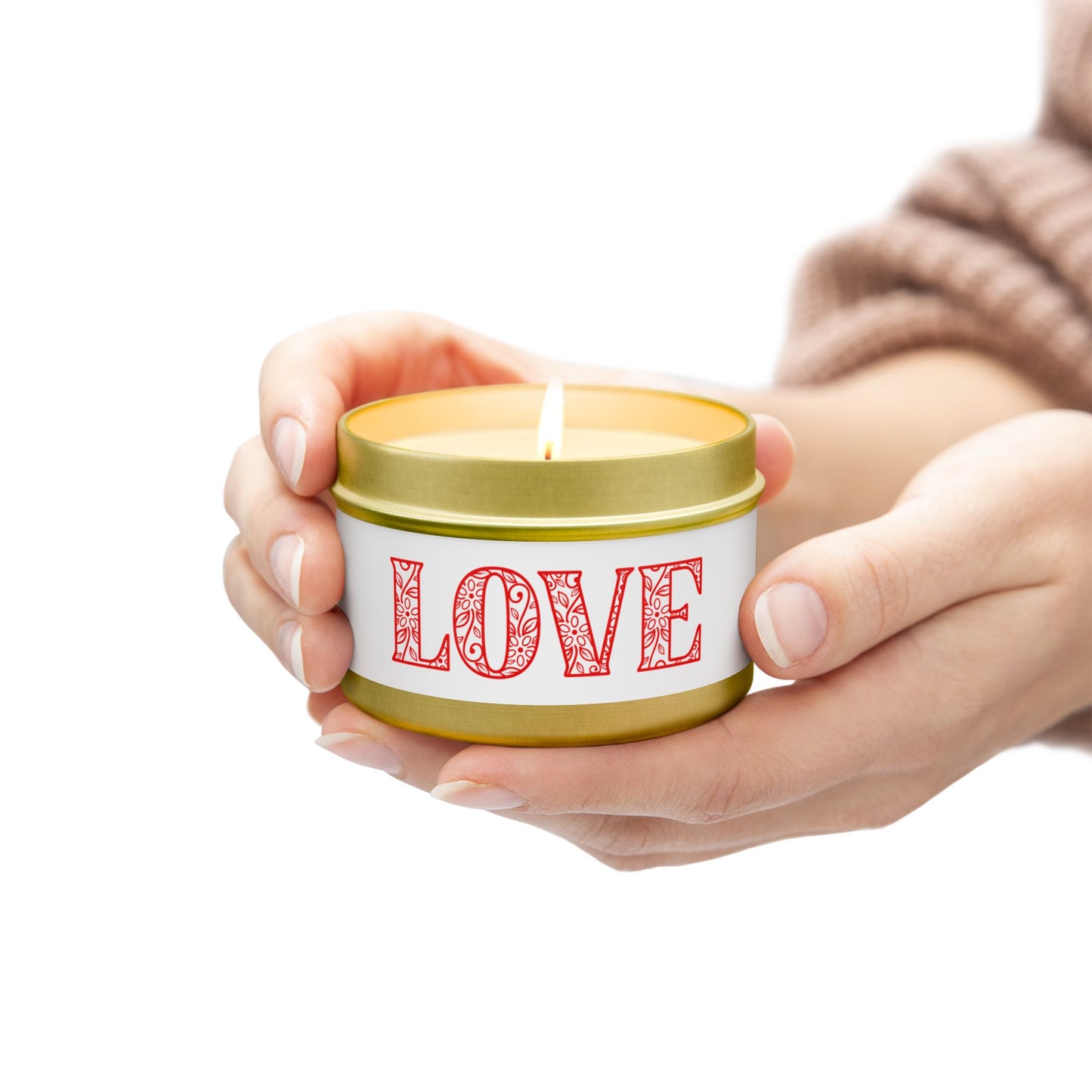 LOVE - Inspirational - Mindfulness & Self-Care - Scented Tin Candle