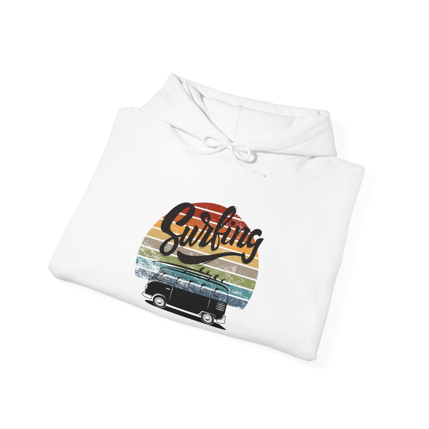 Unisex Heavy Blend Hooded Sweatshirt - Surfing