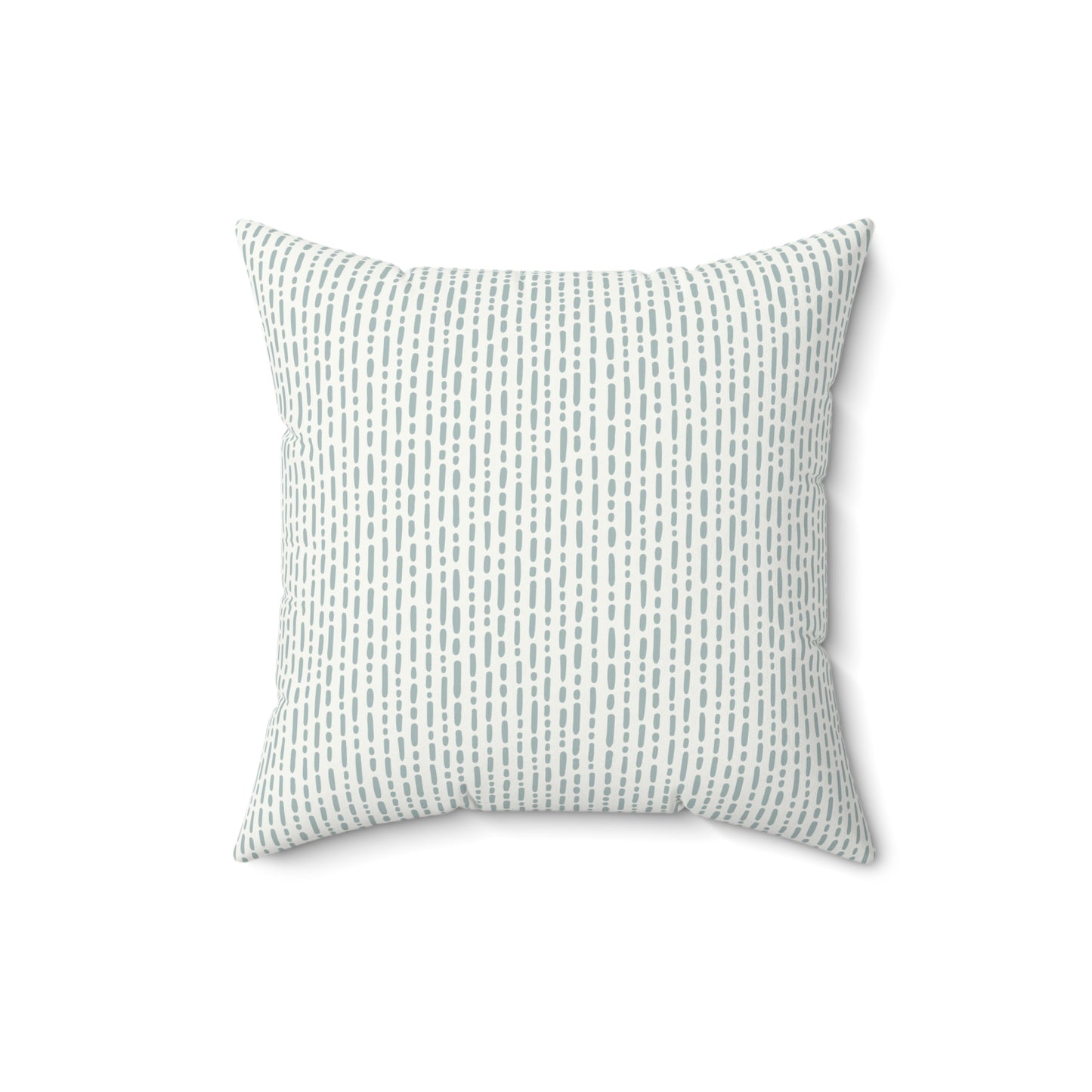 Boho Sage Pattern 6 - Faux Suede Square Pillow