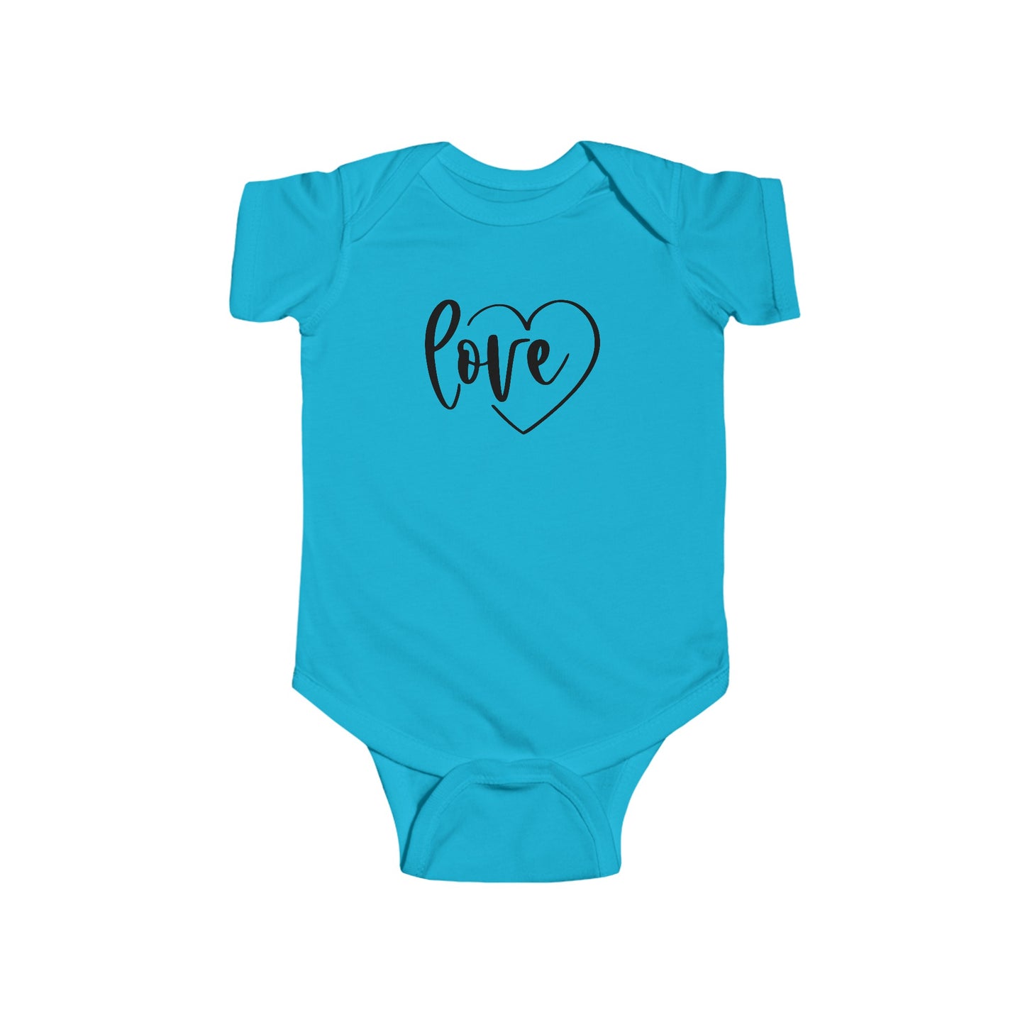 Love Heart - Infant Fine Jersey Bodysuit