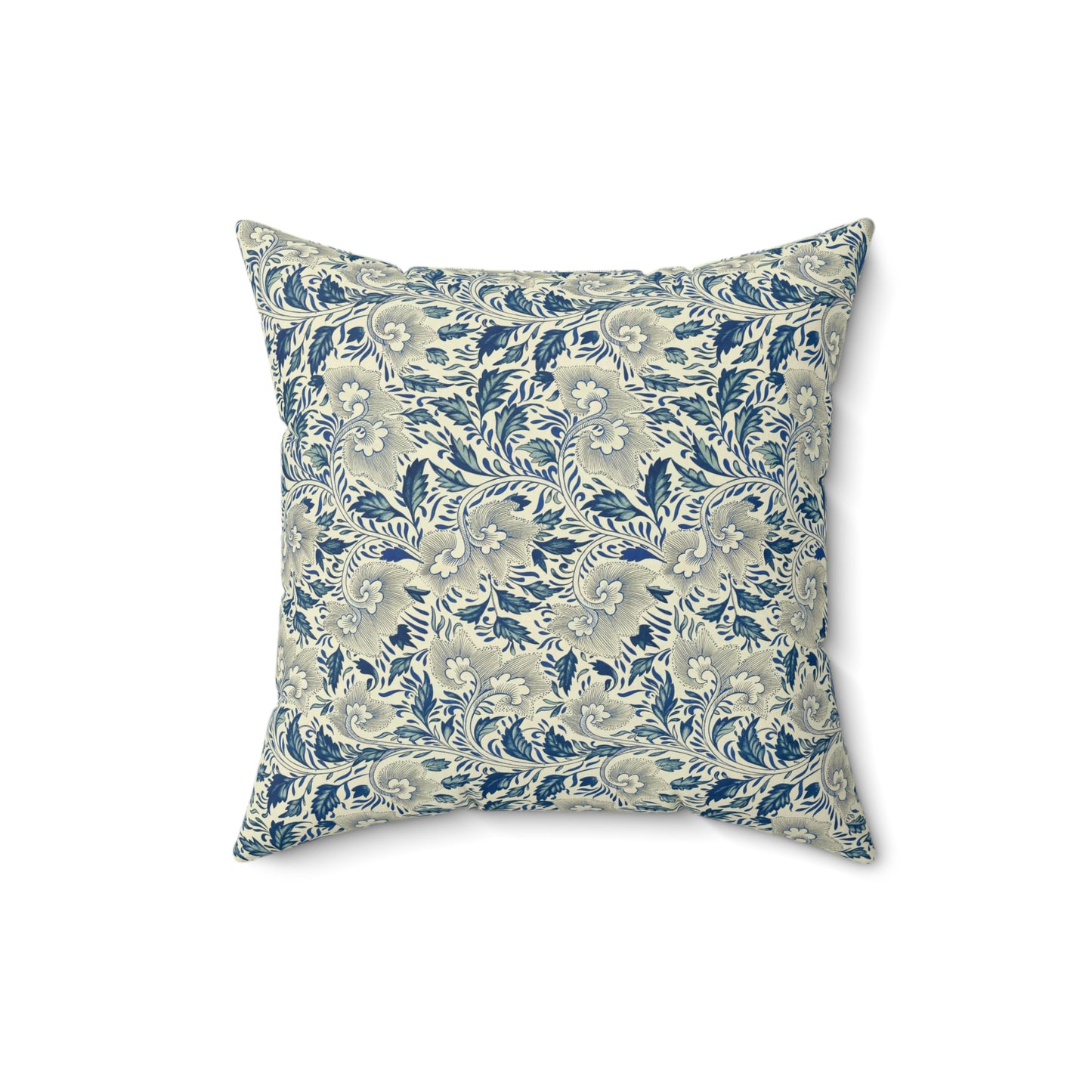 Boho Pattern 17 - Faux Suede Square Pillow