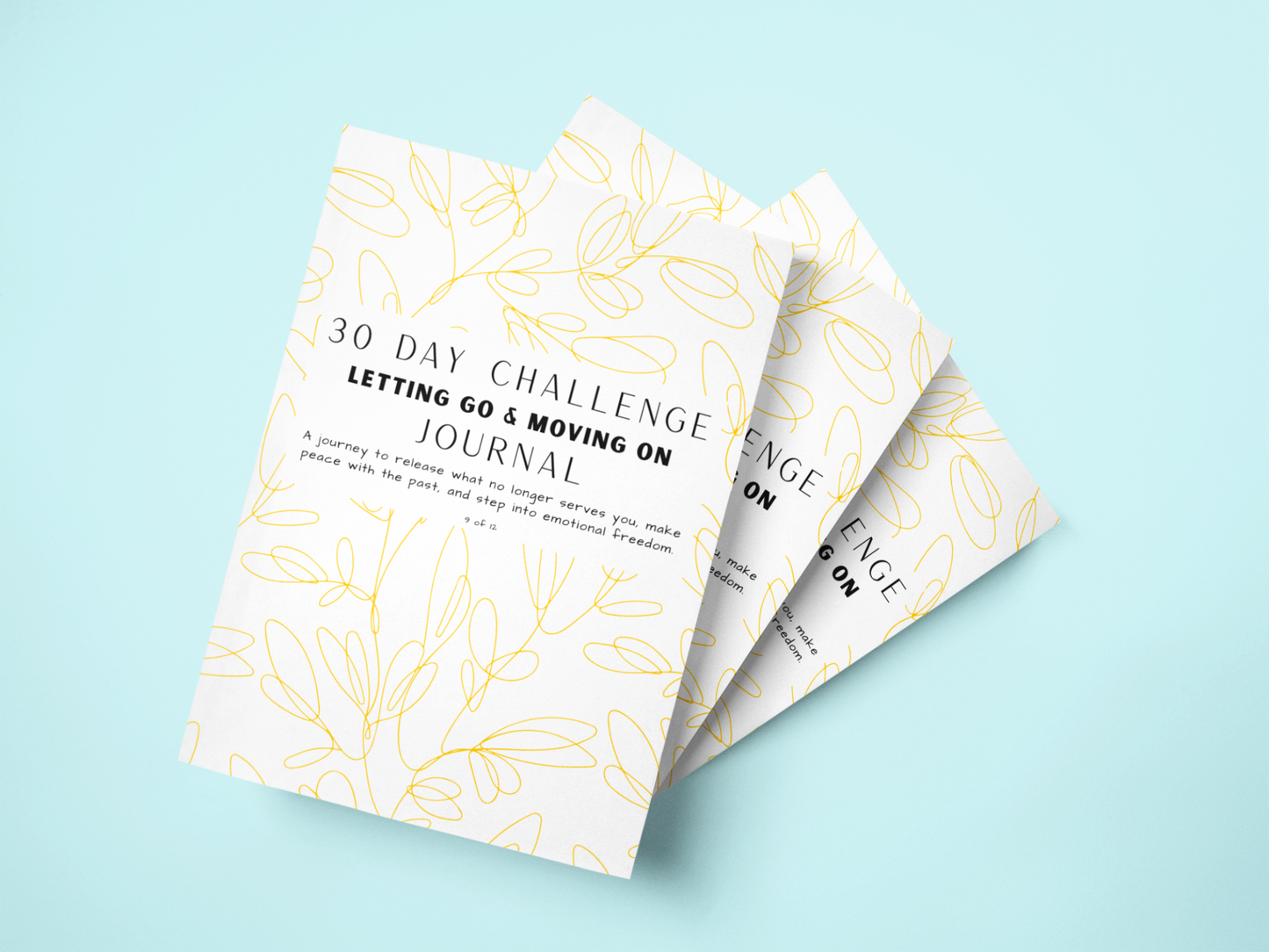 30 Days of Letting Go & Moving On - Single Journal + Digital Bundle