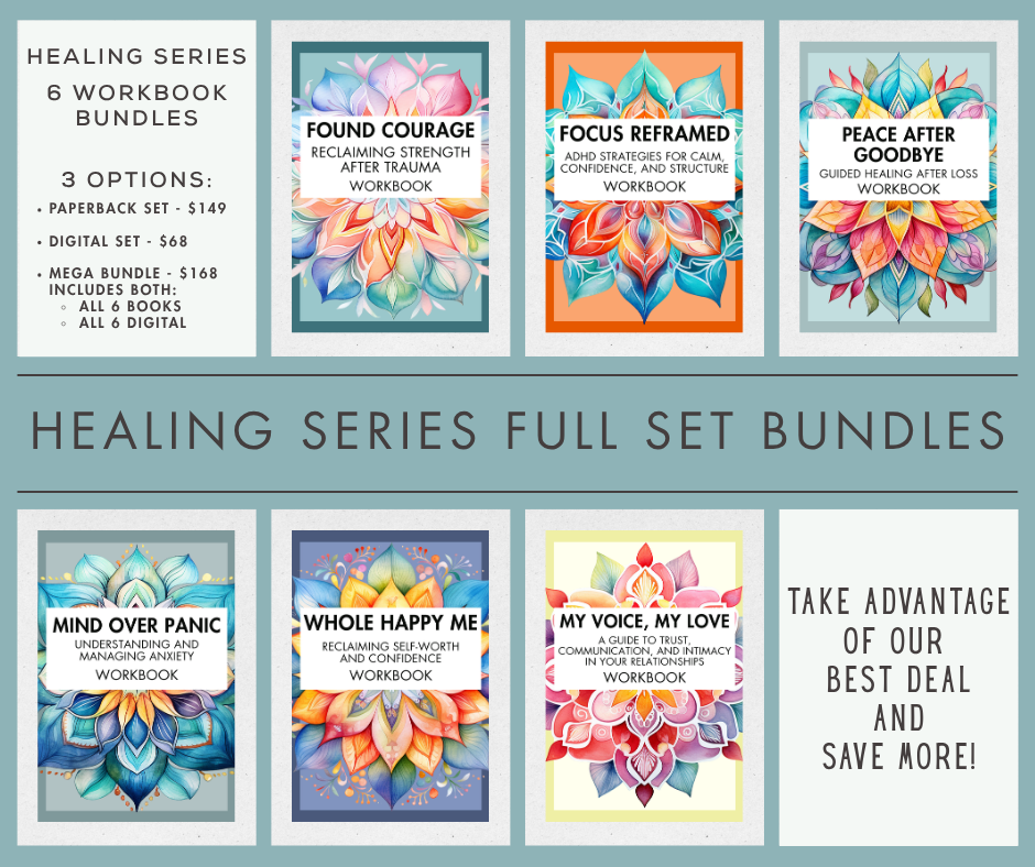 Healing & Growth Workbook Series Bundle - Paperback